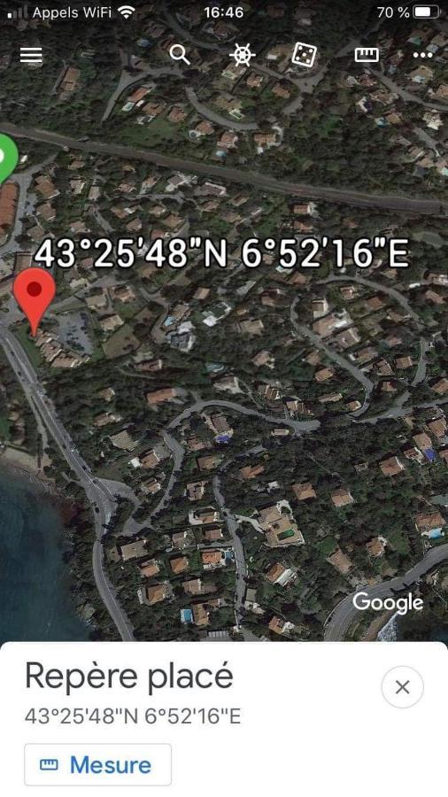 Agay Le Pti Bonheur 60M2 Rez De Jardin, En Bord De Mer Сен-Рафаэль Экстерьер фото
